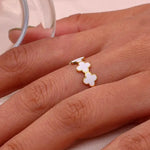 Clover Band Ring