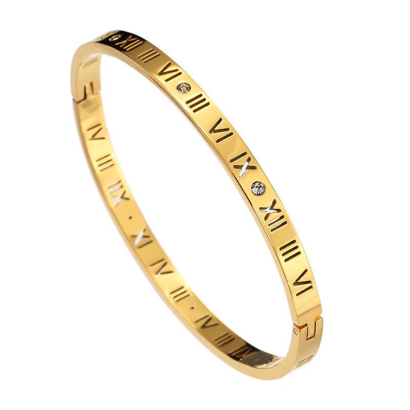 Roman Numeral Bangle FEATURED BRACELETS