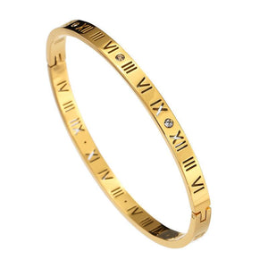 Roman Numeral Bangle FEATURED BRACELETS